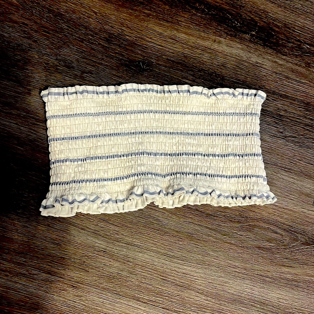Striped Stretchy Tube Top